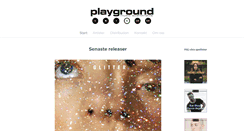 Desktop Screenshot of playgroundmusic.se