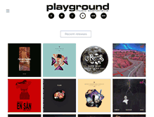 Tablet Screenshot of playgroundmusic.com